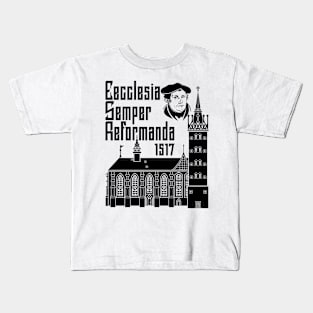 95 theses of the reformation of the church. Wittenberg 1517. Kids T-Shirt